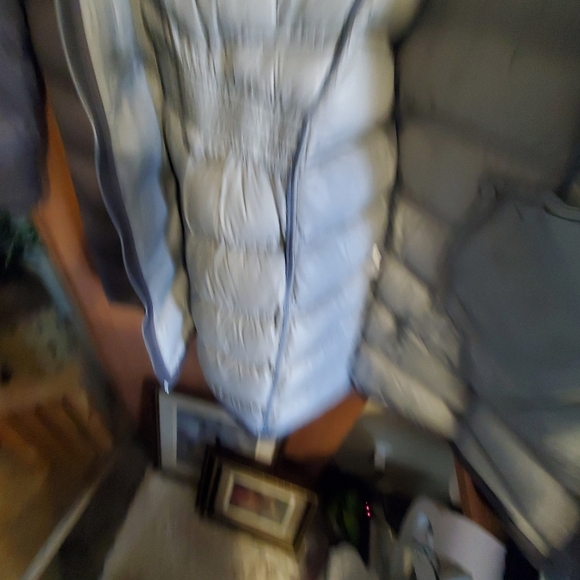 CALVIN KLEIN 1X GREY PACKABLE LIGHTWEIGHT PREMUIM DOWN PARKA. - Picture 3 of 12